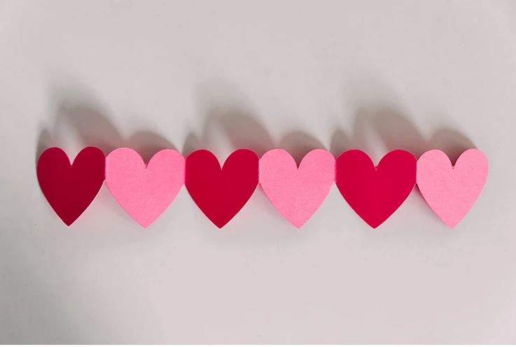 hearts for valentines